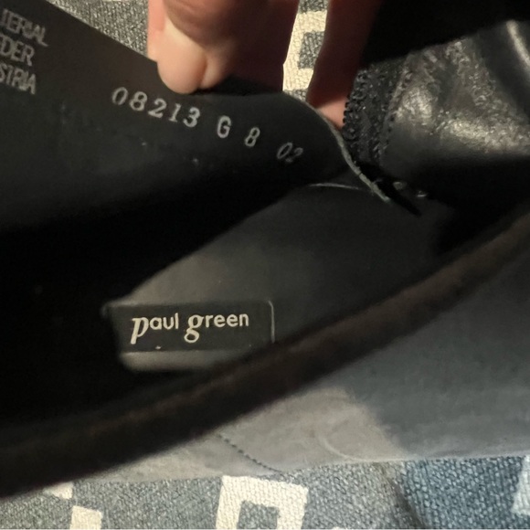 Paul Green Charcoal Suede Ankle Booties - Picture 4 of 11